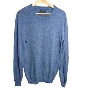 RW&Co Men’s Knit Long Sleeve Elbow Patch Sweater Medium